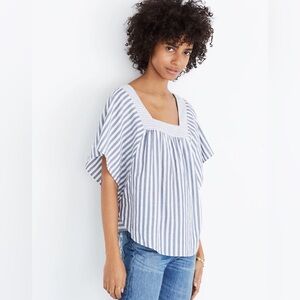 Madewell | Butterfly Top in Stripe Play | 2X